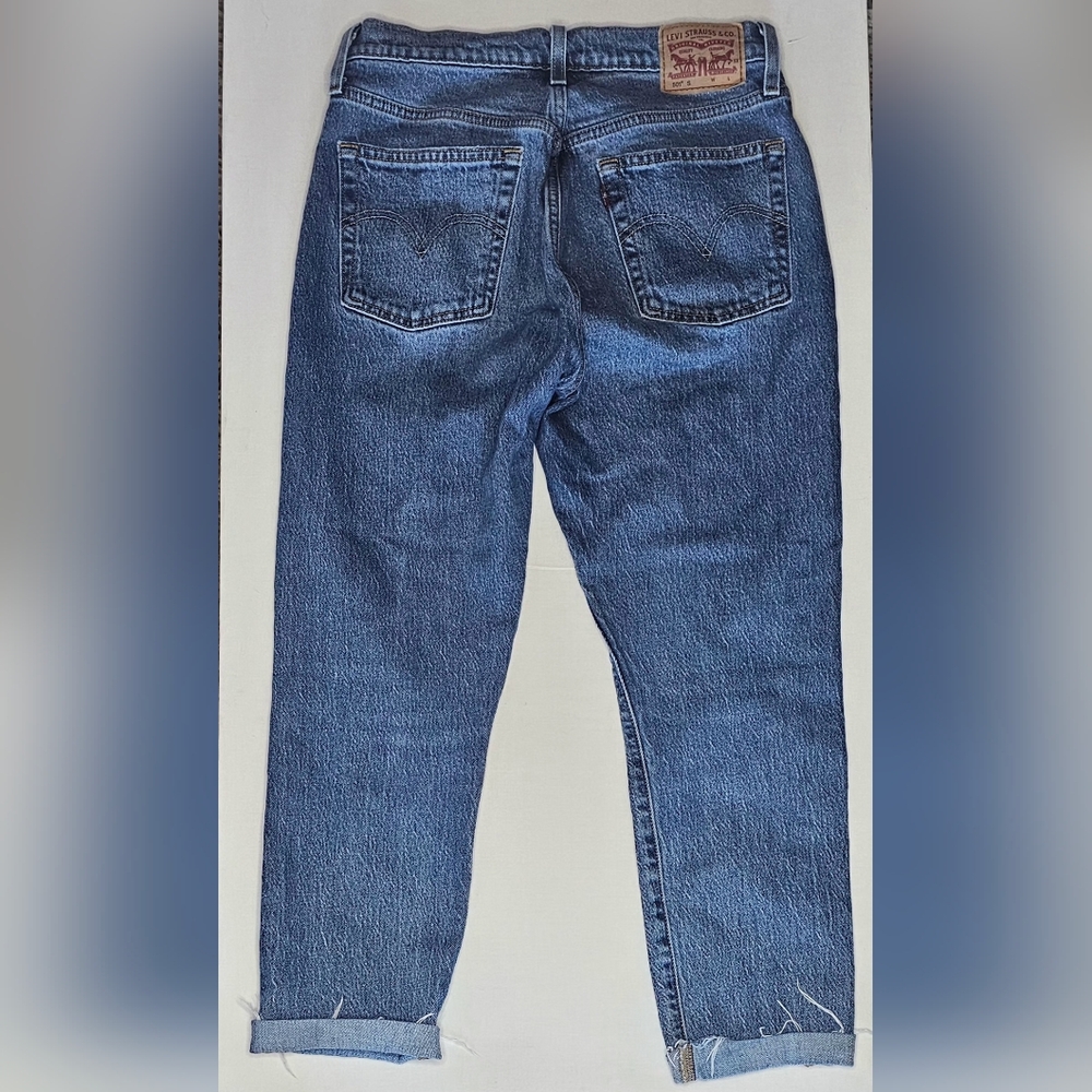 Levi's Women's Skinny Jeans - Blue - Picture 2 of 3